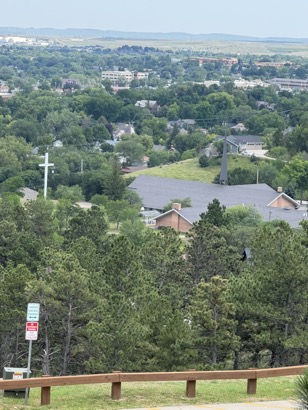 rapid city church from above